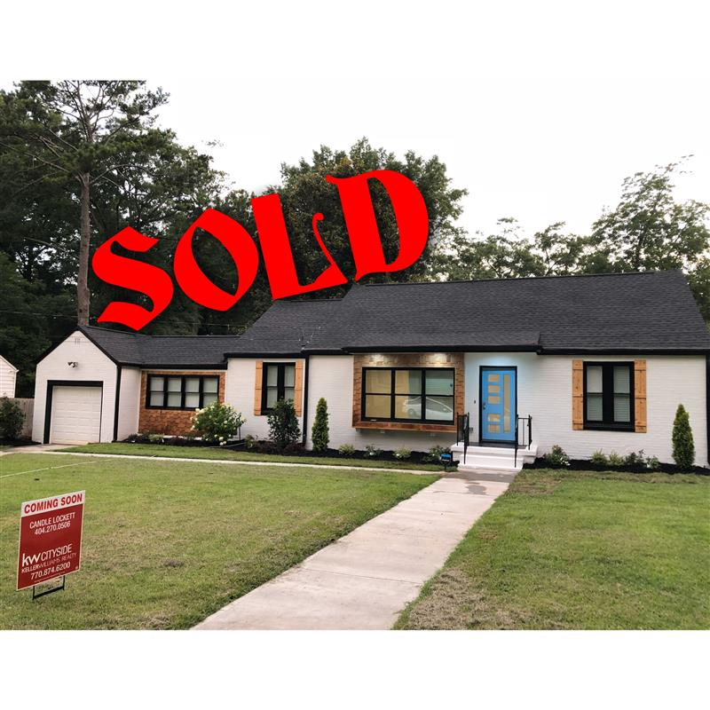 Renovated home sold and ready